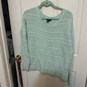 Mint Green Sweater gap size l